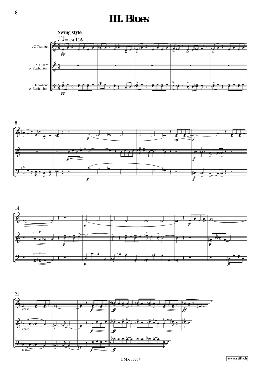 Trio For Events Trio For Events Euphonium scores gallery preview page 6