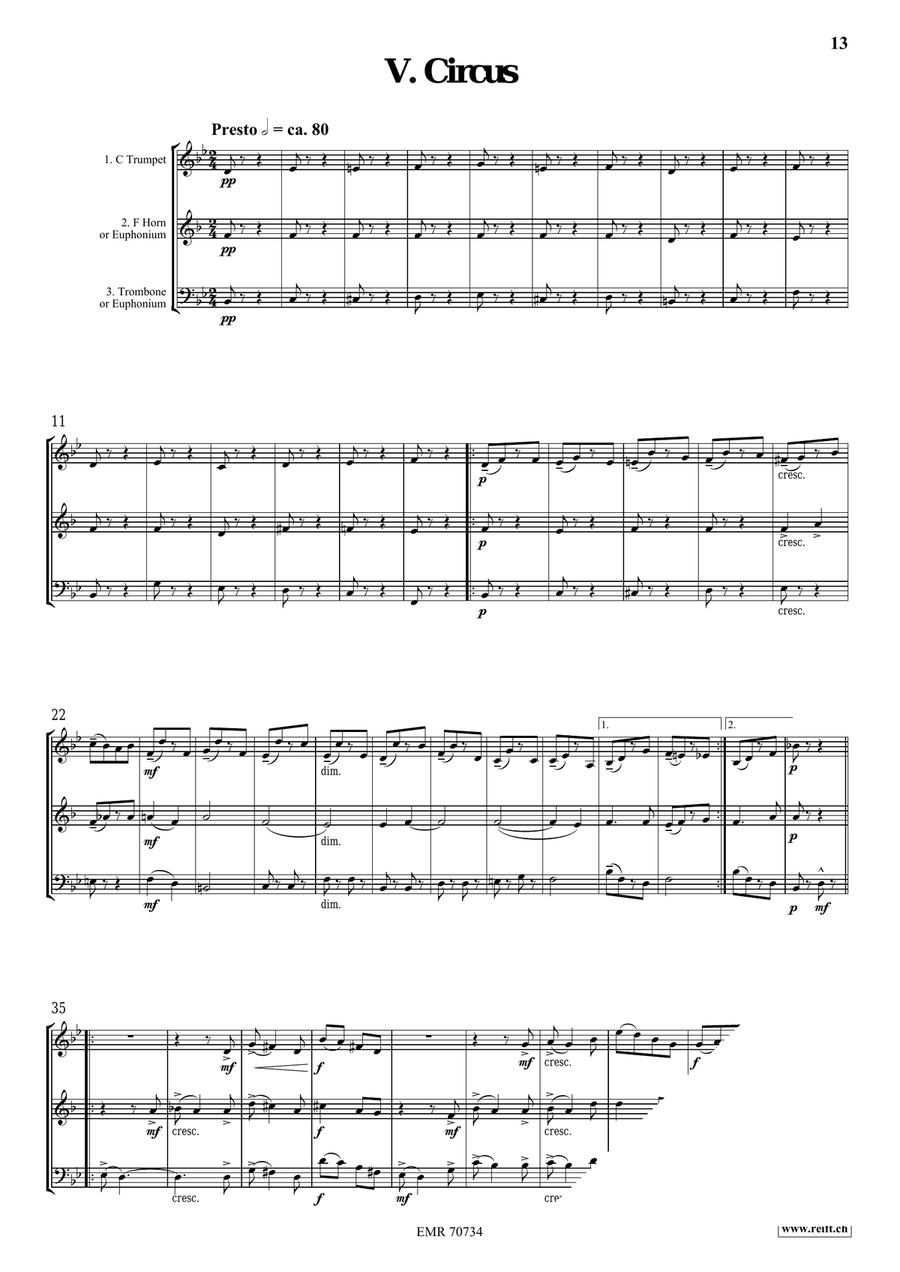 Trio For Events Trio For Events Euphonium scores gallery preview page 8