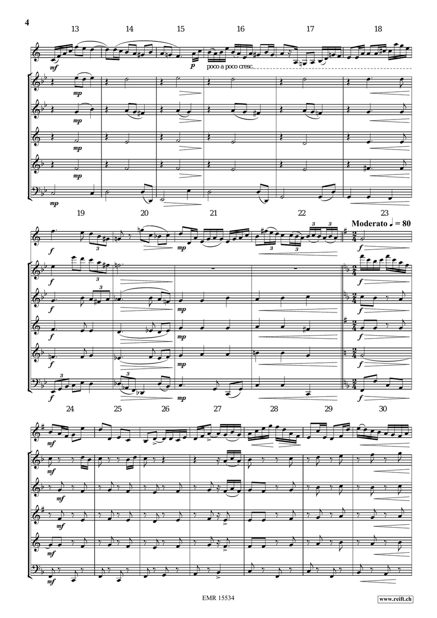 Itinérances Itinérances Bassoon scores gallery preview page 5
