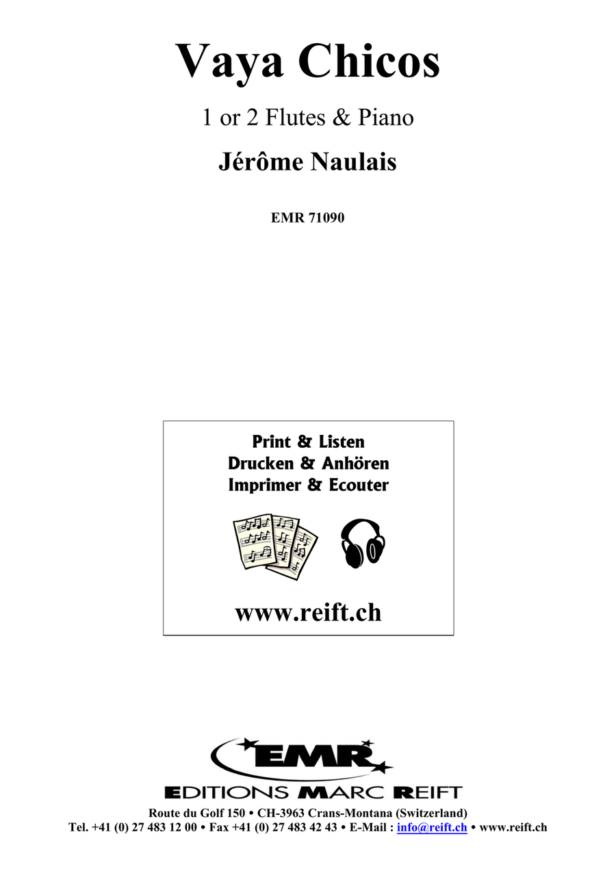 Vaya Chicos Vaya Chicos Flute Duet scores gallery preview page 2