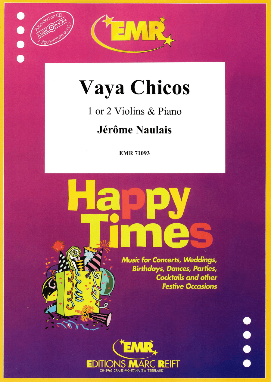Vaya Chicos Vaya Chicos Violin scores gallery preview page 1