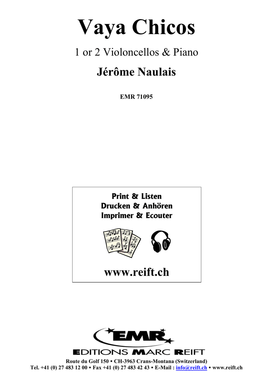 Vaya Chicos Vaya Chicos Cello scores gallery preview page 2