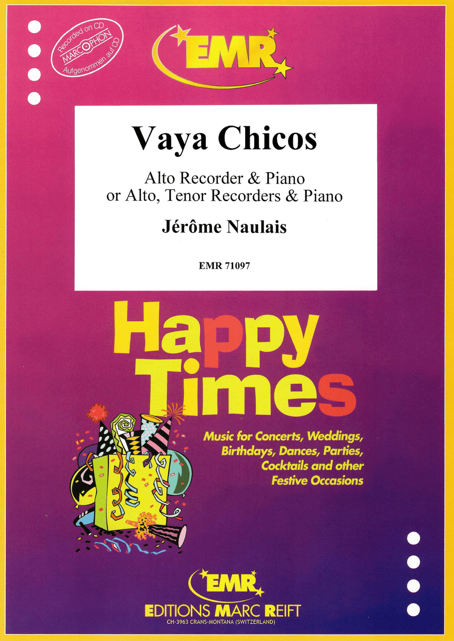 Vaya Chicos Vaya Chicos Alto Recorder scores gallery preview page 1