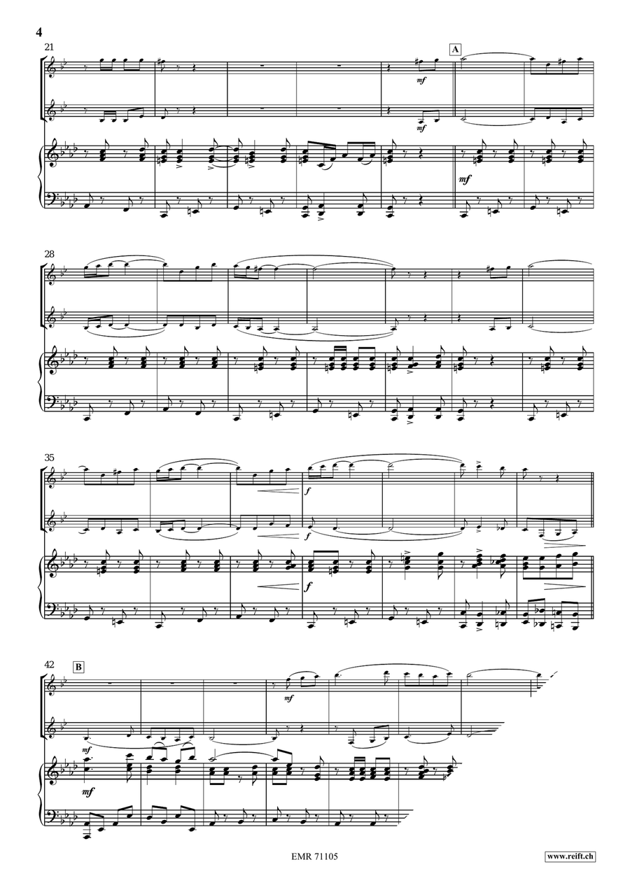 Vaya Chicos Vaya Chicos Bass Clarinet scores gallery preview page 5