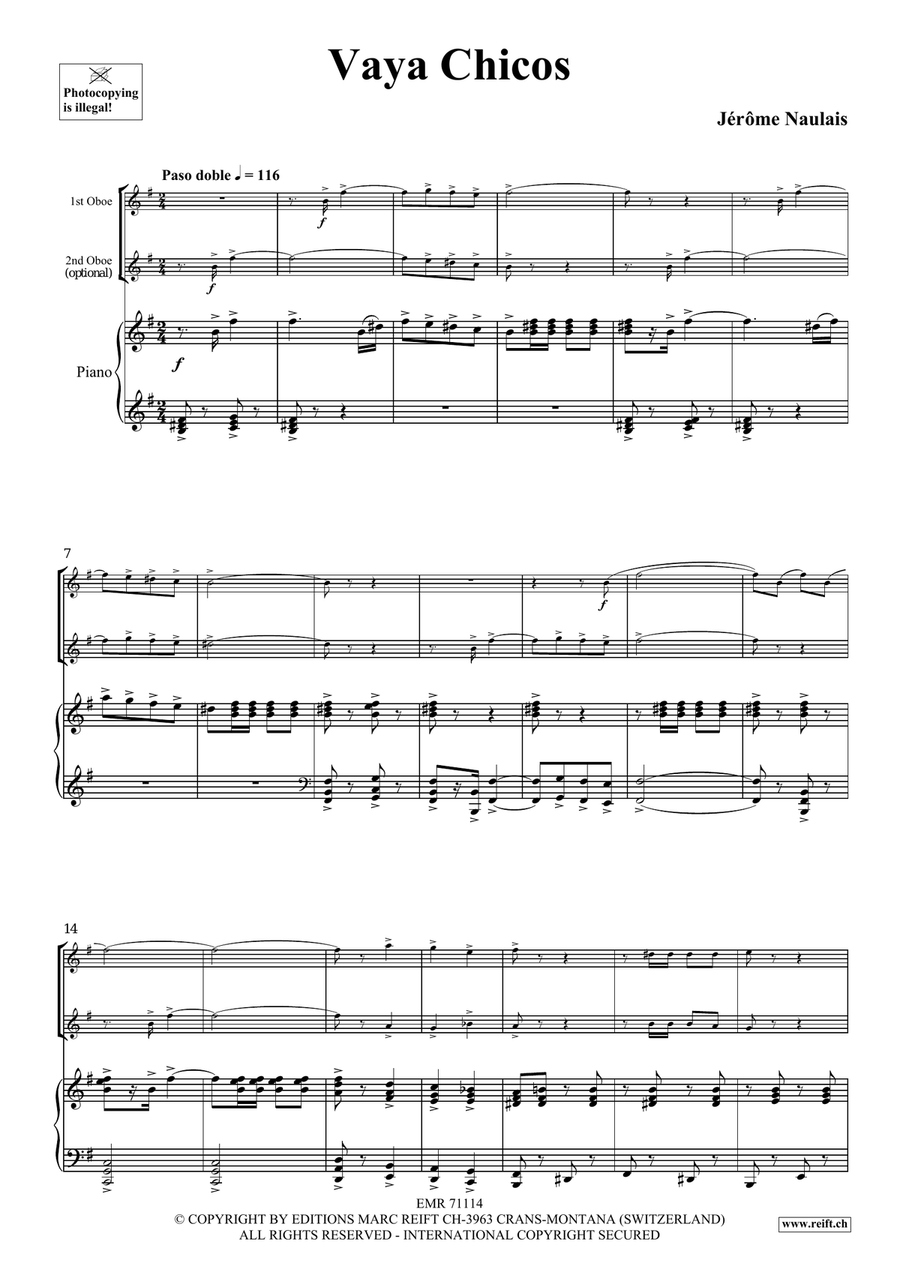Vaya Chicos Vaya Chicos Piano Accompaniment scores gallery preview page 4