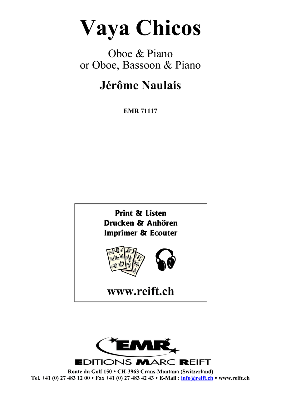 Vaya Chicos Vaya Chicos Bassoon scores gallery preview page 2