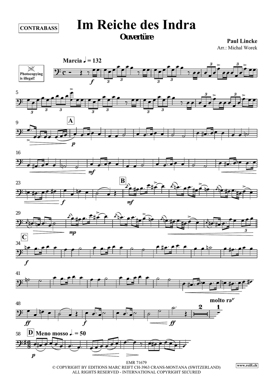 Im Reiche des Indra Im Reiche des Indra Double Bass scores gallery preview page 3