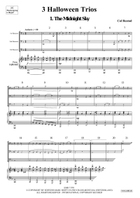 3 Halloween Trios Bassoon scores gallery preview page 4
