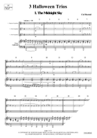 3 Halloween Trios Soprano Saxophone scores gallery preview page 4