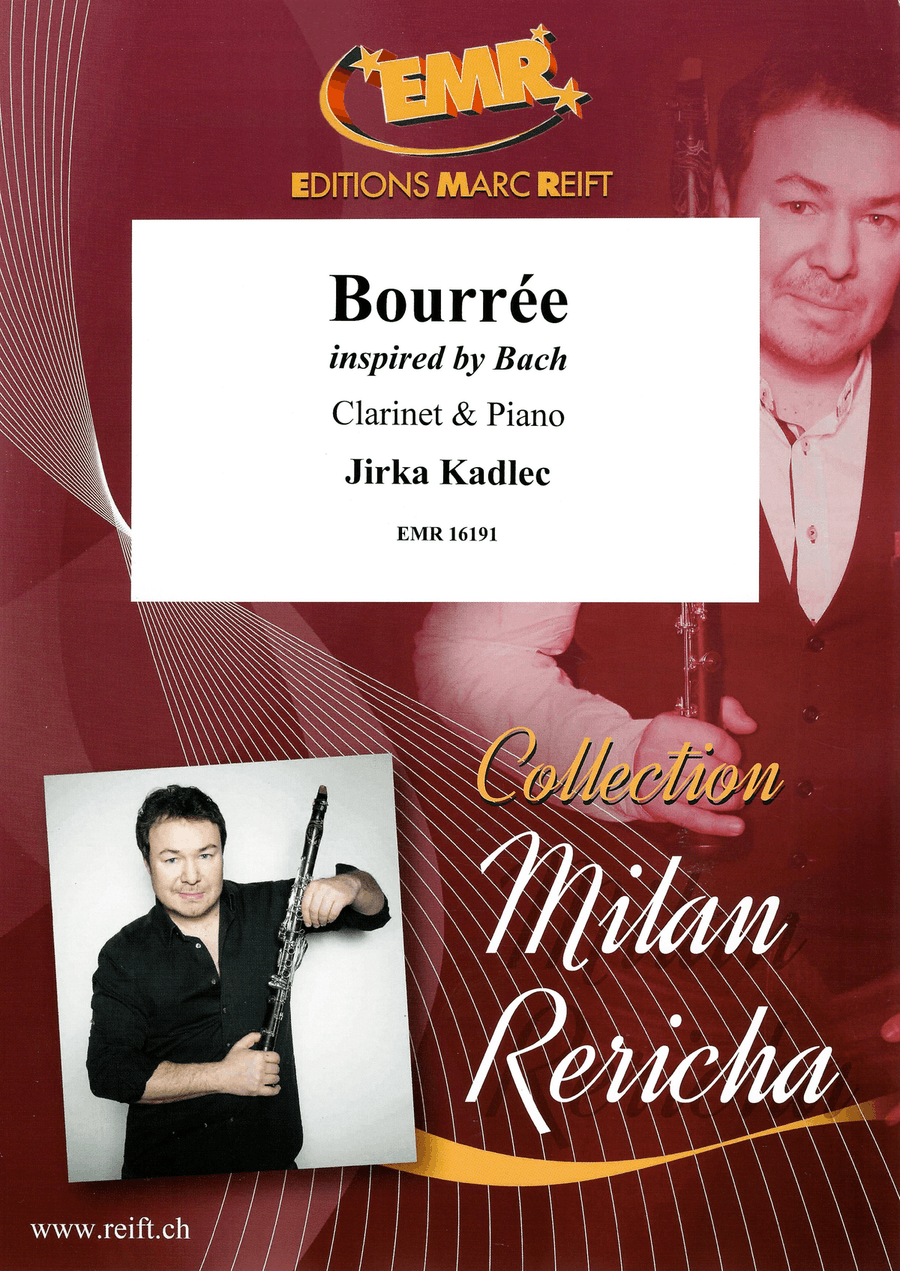 Bourrée Bourrée Clarinet Solo scores gallery preview page 1