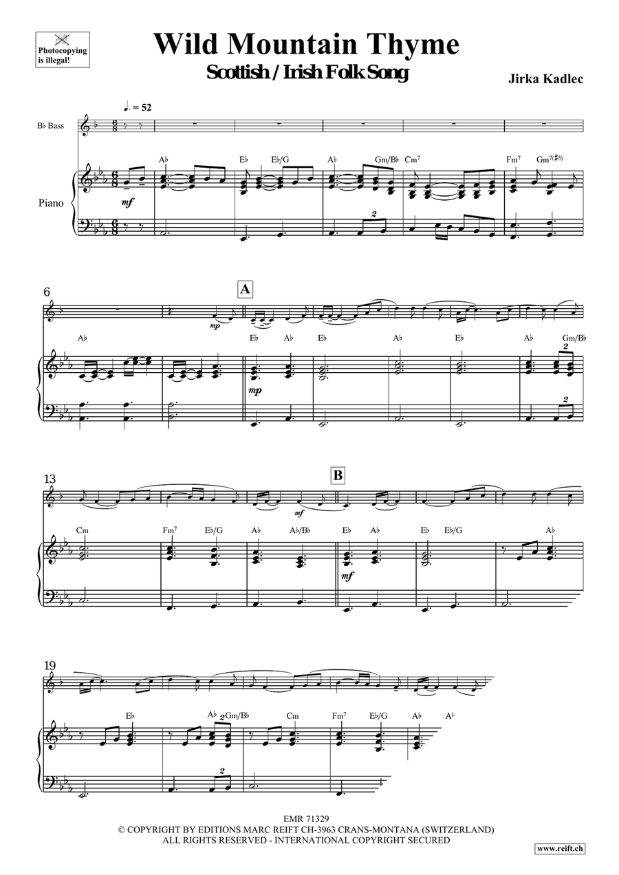 Wild Mountain Thyme Wild Mountain Thyme Voice Solo scores gallery preview page 4