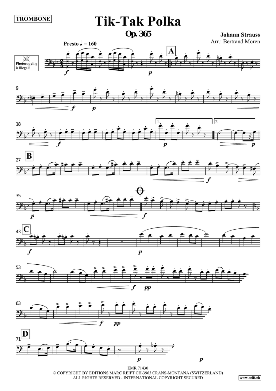 Tik-Tak Polka Tik-Tak Polka Piano Accompaniment scores gallery preview page 3