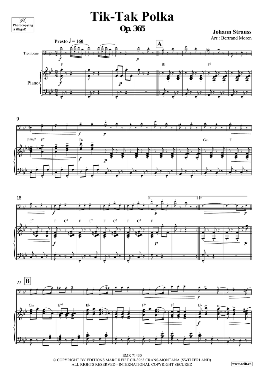 Tik-Tak Polka Tik-Tak Polka Piano Accompaniment scores gallery preview page 4