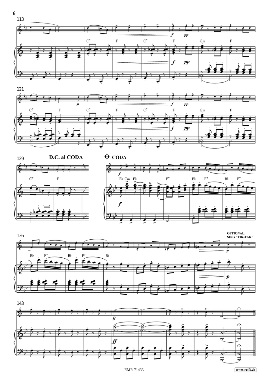 Tik-Tak Polka Tik-Tak Polka Voice Solo scores gallery preview page 8
