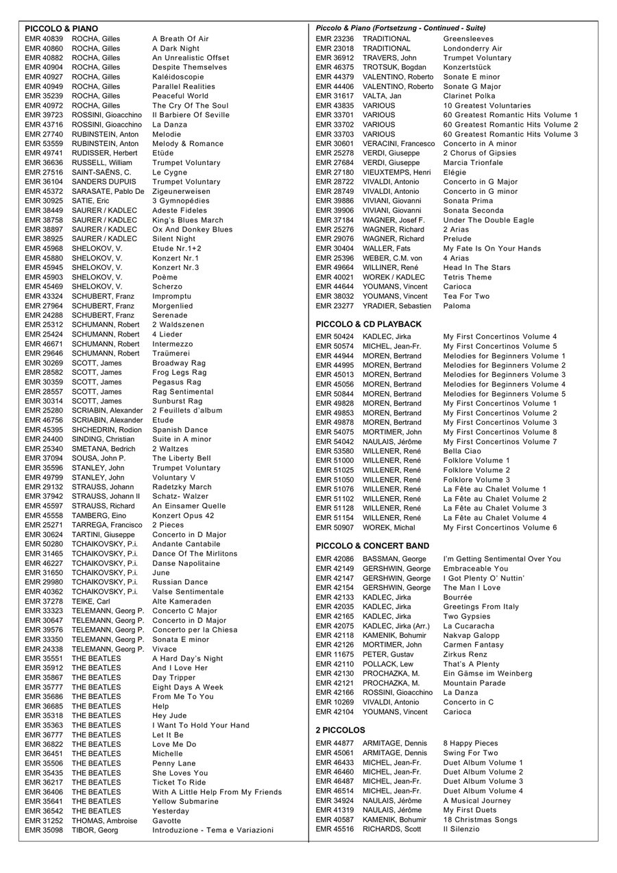 Tik-Tak Polka Tik-Tak Polka Piccolo scores gallery preview page 6