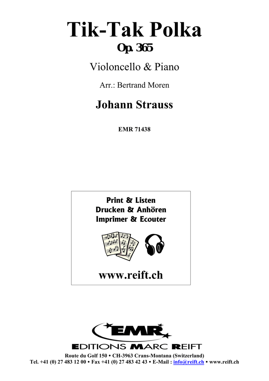 Tik-Tak Polka Tik-Tak Polka Piano Accompaniment scores gallery preview page 2