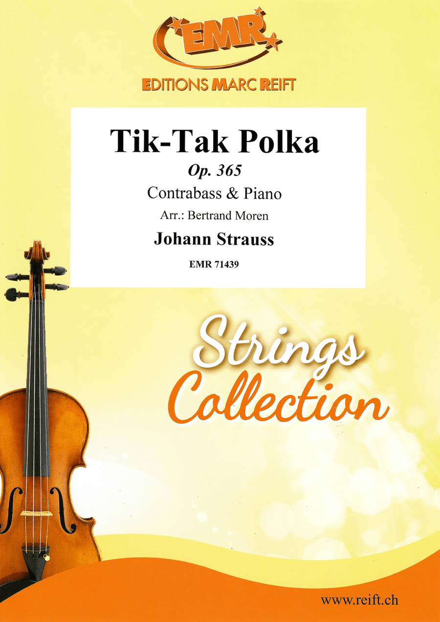 Tik-Tak Polka Tik-Tak Polka Double Bass scores gallery preview page 1