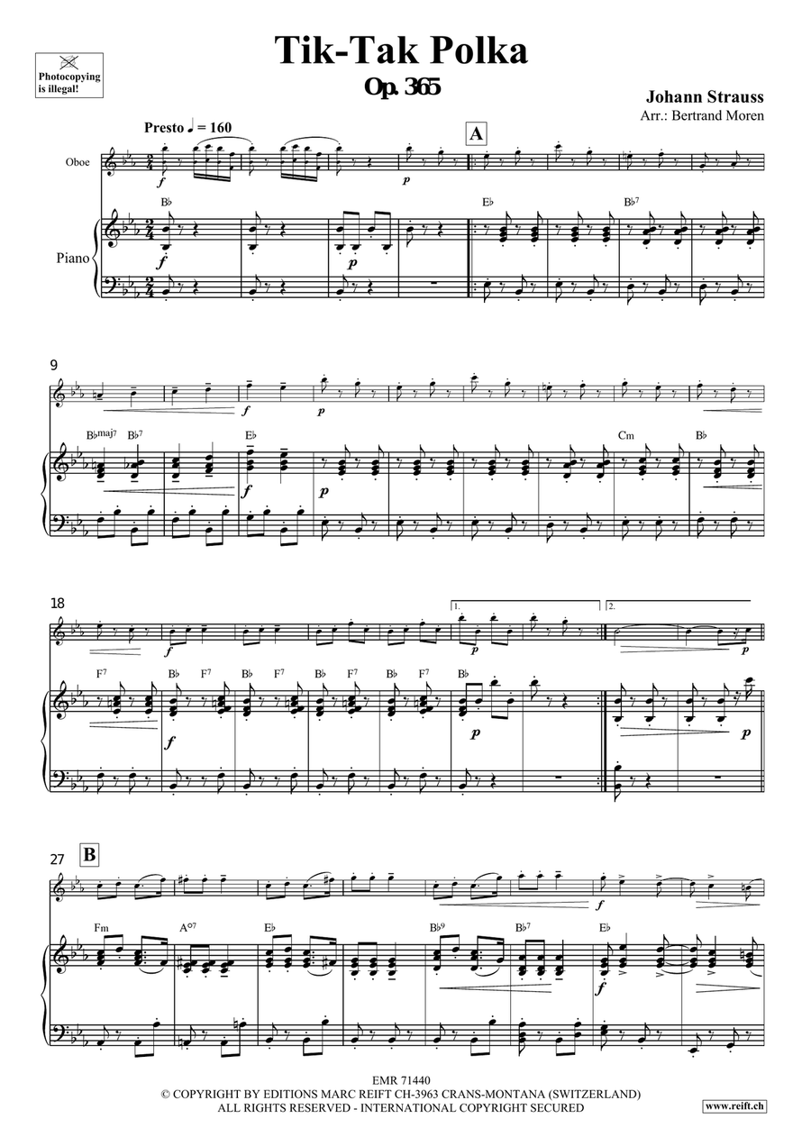 Tik-Tak Polka Tik-Tak Polka Piano Accompaniment scores gallery preview page 4