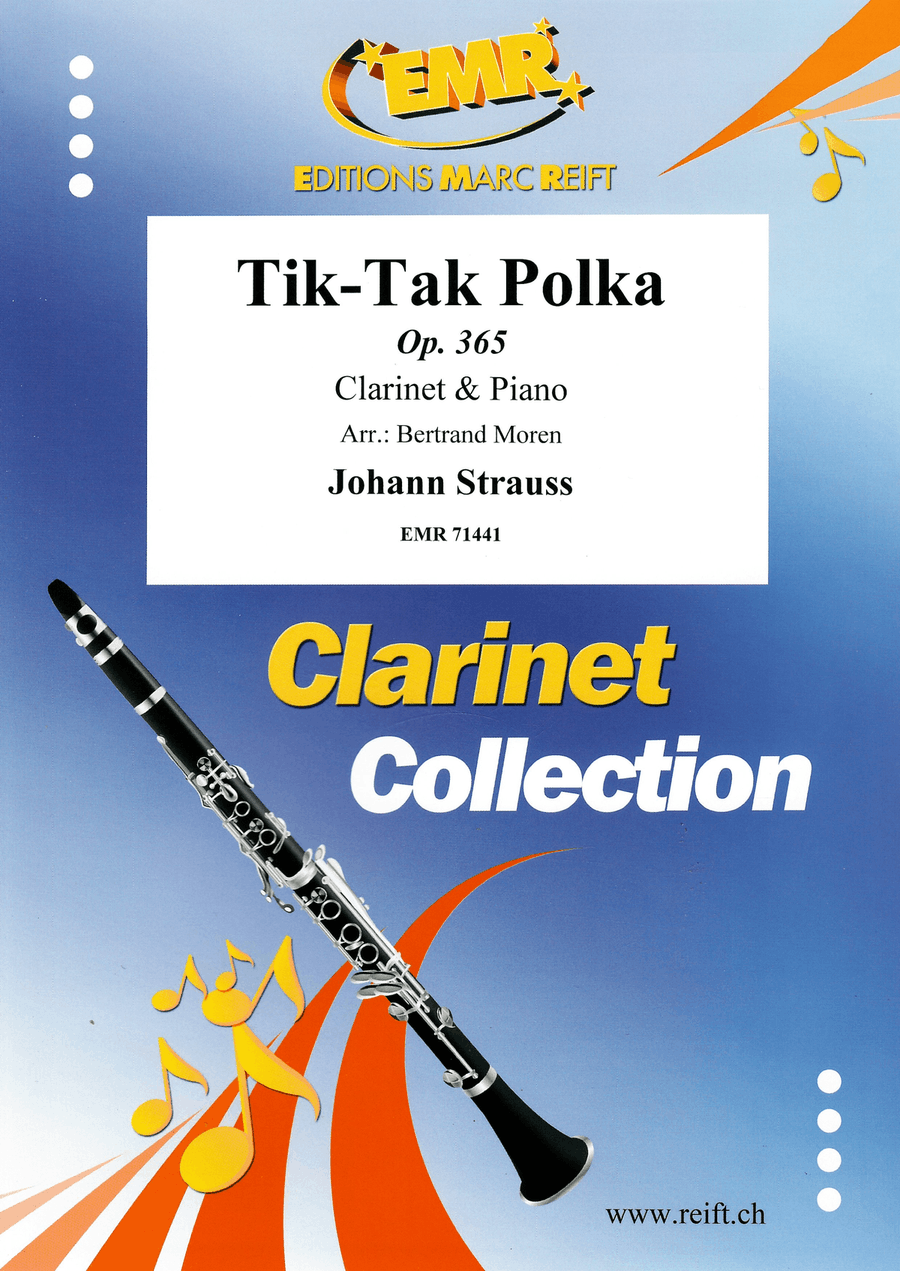 Tik-Tak Polka Tik-Tak Polka Clarinet Solo scores gallery preview page 1