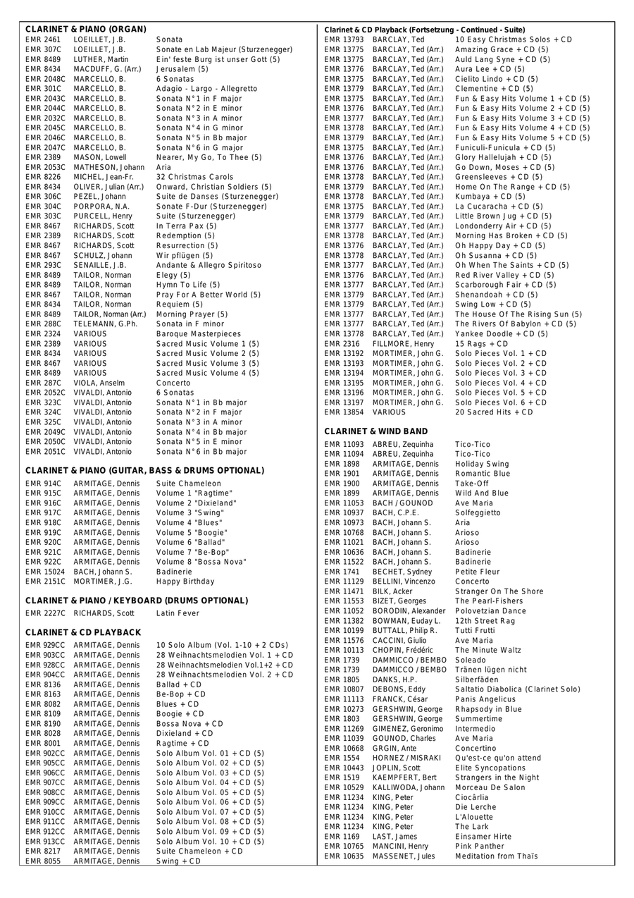 Tik-Tak Polka Tik-Tak Polka Clarinet Solo scores gallery preview page 6