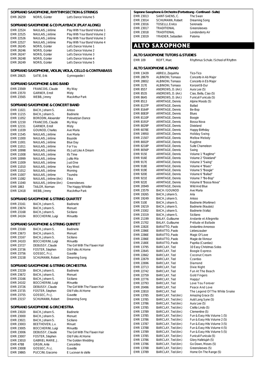 Tik-Tak Polka Tik-Tak Polka Soprano Saxophone scores gallery preview page 6