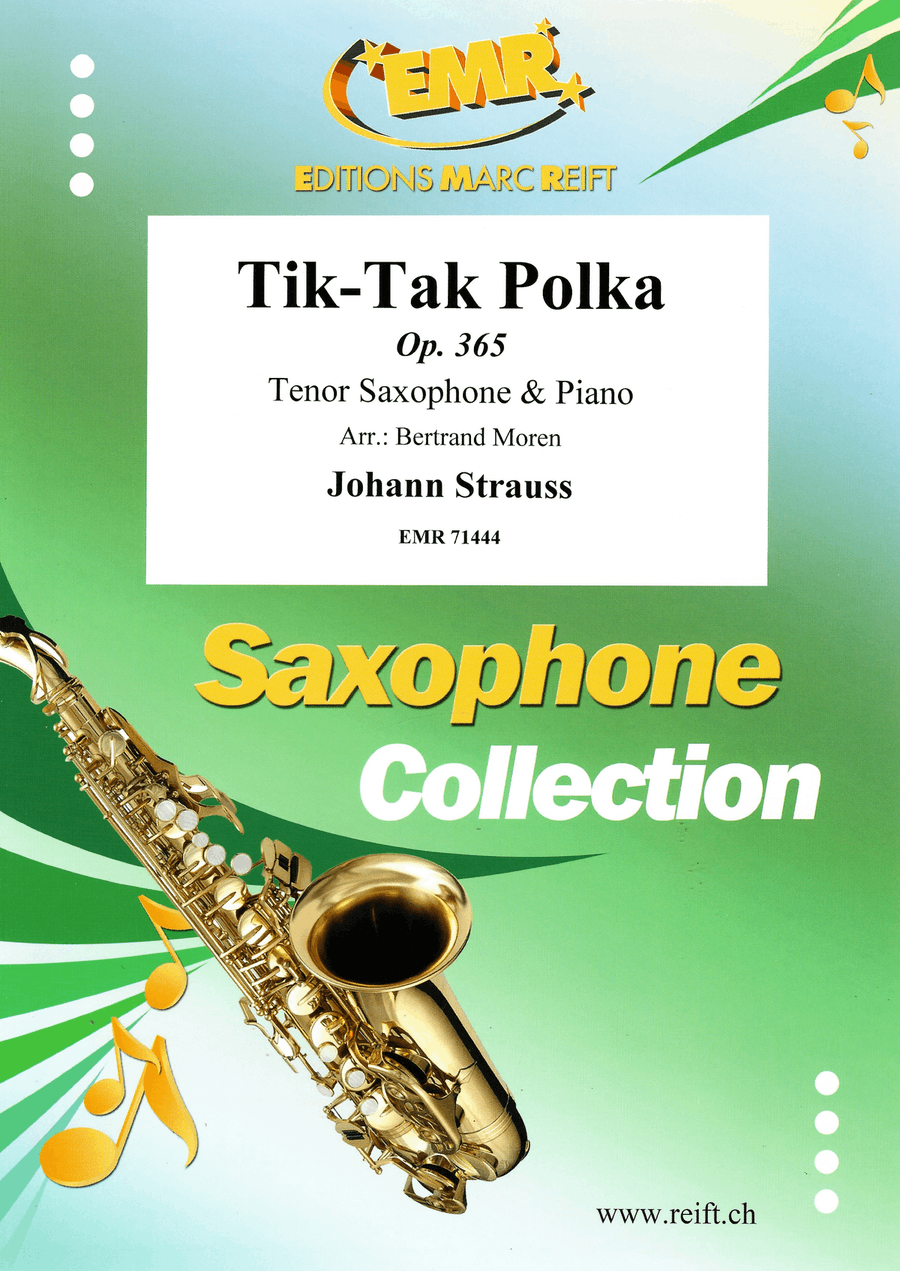 Tik-Tak Polka Tik-Tak Polka Tenor Saxophone scores gallery preview page 1
