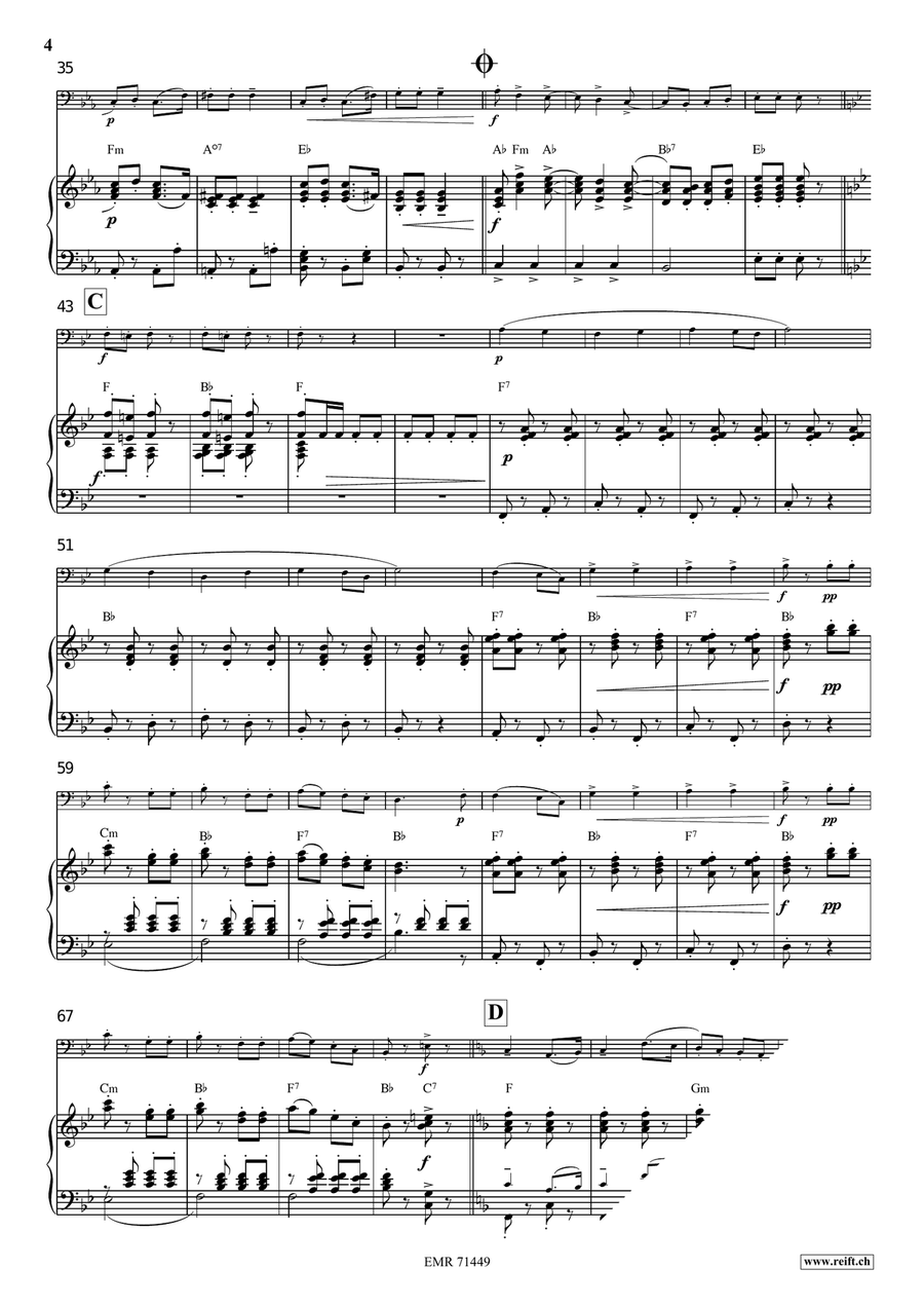 Tik-Tak Polka Tik-Tak Polka Bass Trombone scores gallery preview page 5