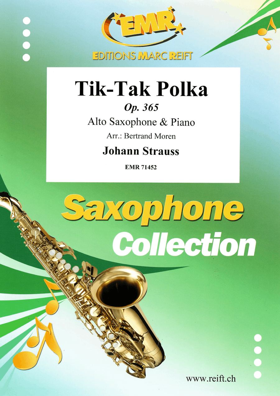 Tik-Tak Polka Tik-Tak Polka Alto Saxophone scores gallery preview page 1