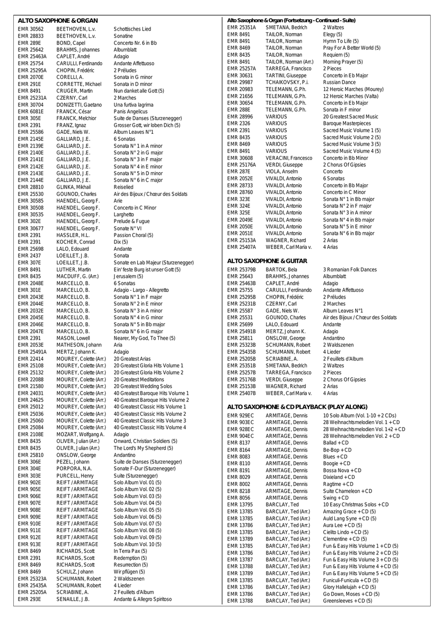 Tik-Tak Polka Tik-Tak Polka Alto Saxophone scores gallery preview page 6