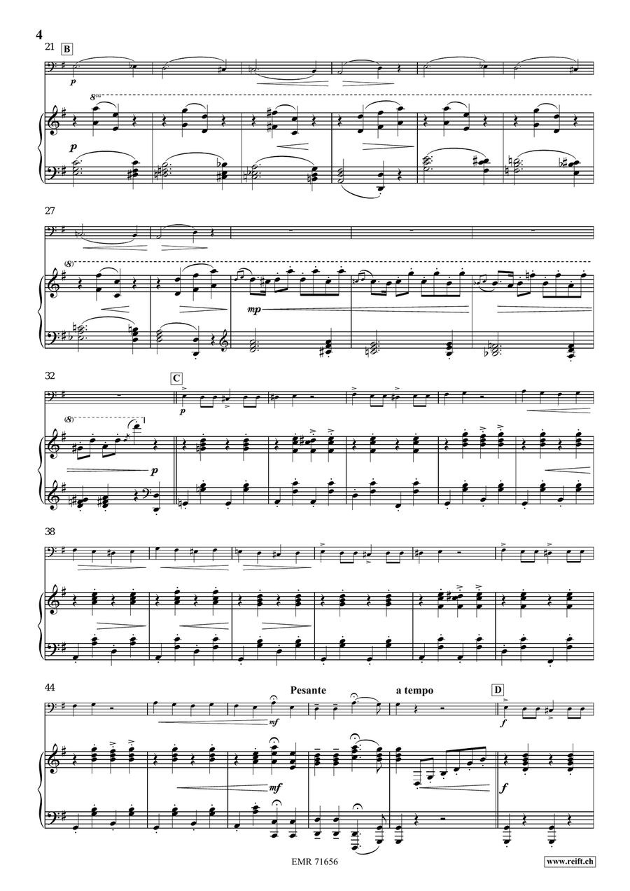 The Glow Worm The Glow Worm Double Bass scores gallery preview page 5