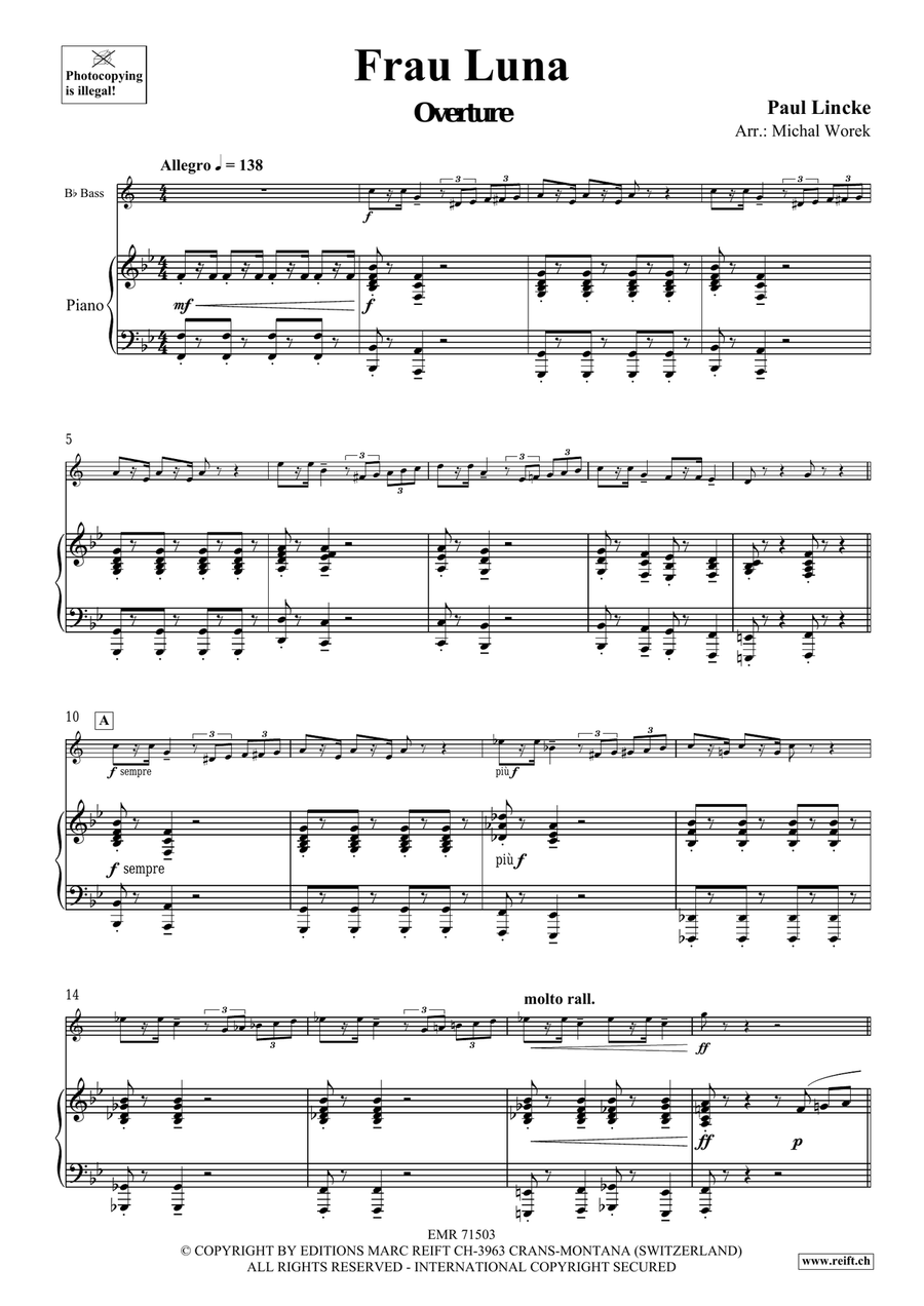 Frau Luna Frau Luna Voice Solo scores gallery preview page 4