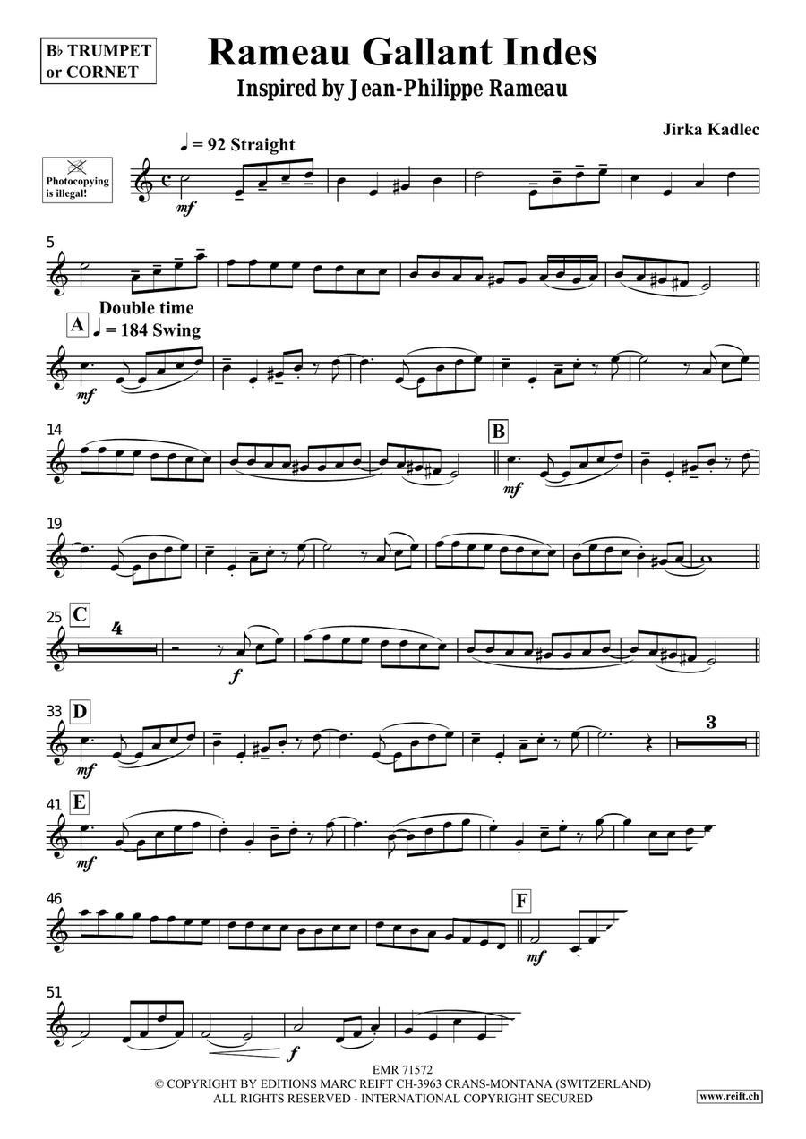 Rameau Gallant Indes Rameau Gallant Indes Cornet scores gallery preview page 4