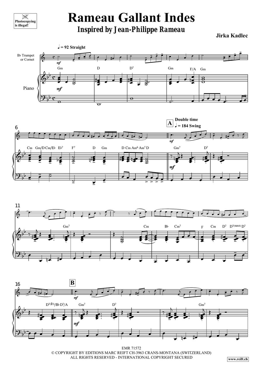 Rameau Gallant Indes Rameau Gallant Indes Cornet scores gallery preview page 5