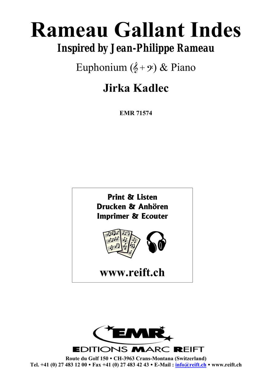 Rameau Gallant Indes Rameau Gallant Indes Euphonium scores gallery preview page 2