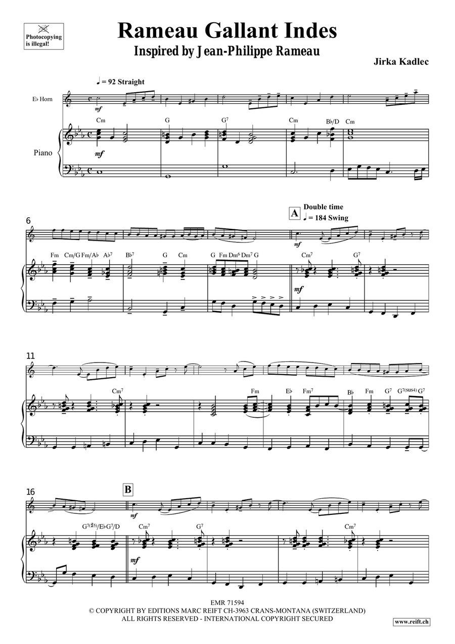 Rameau Gallant Indes Rameau Gallant Indes Horn scores gallery preview page 5