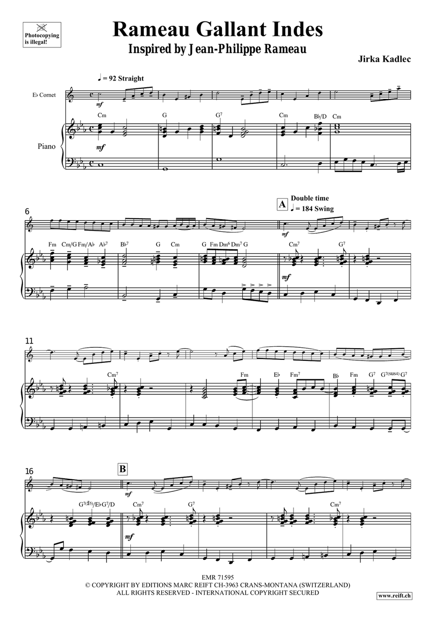 Rameau Gallant Indes Rameau Gallant Indes Cornet scores gallery preview page 5