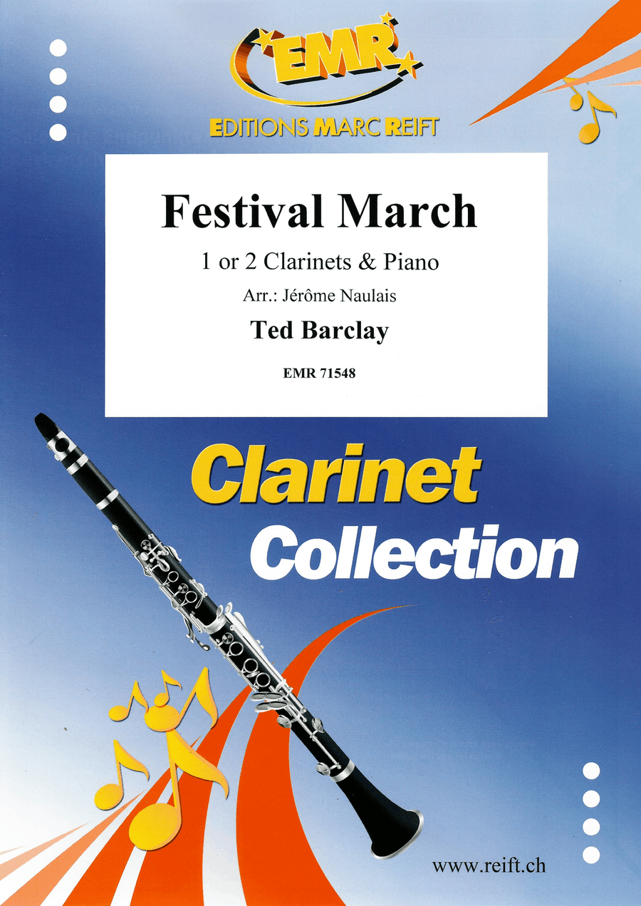 Festival March Festival March Clarinet Duet scores gallery preview page 1
