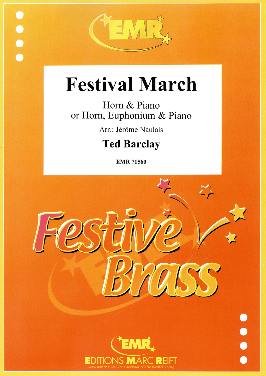 Festival March Festival March Euphonium scores gallery preview page 1