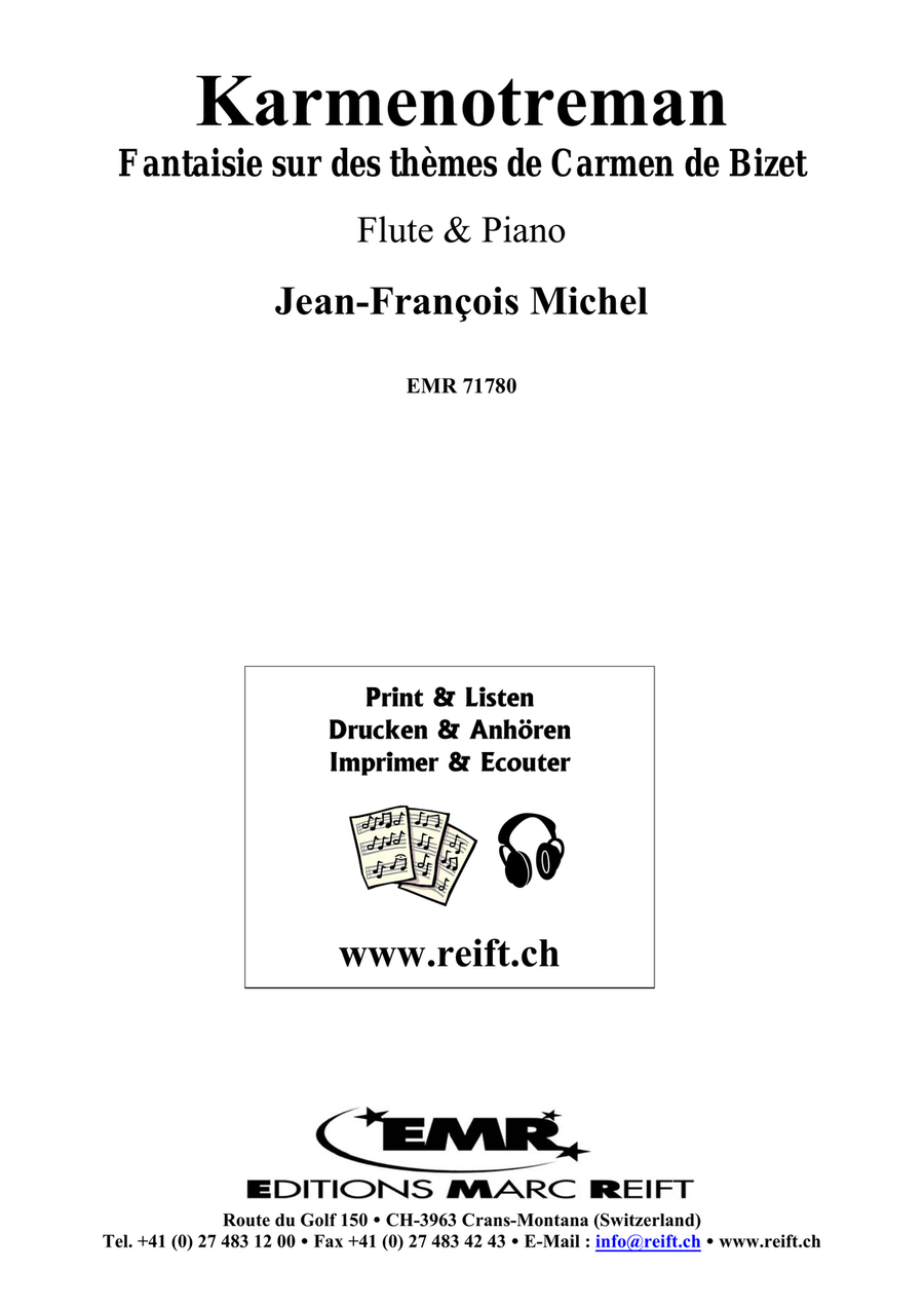 Karmenotreman Karmenotreman Flute Solo scores gallery preview page 2