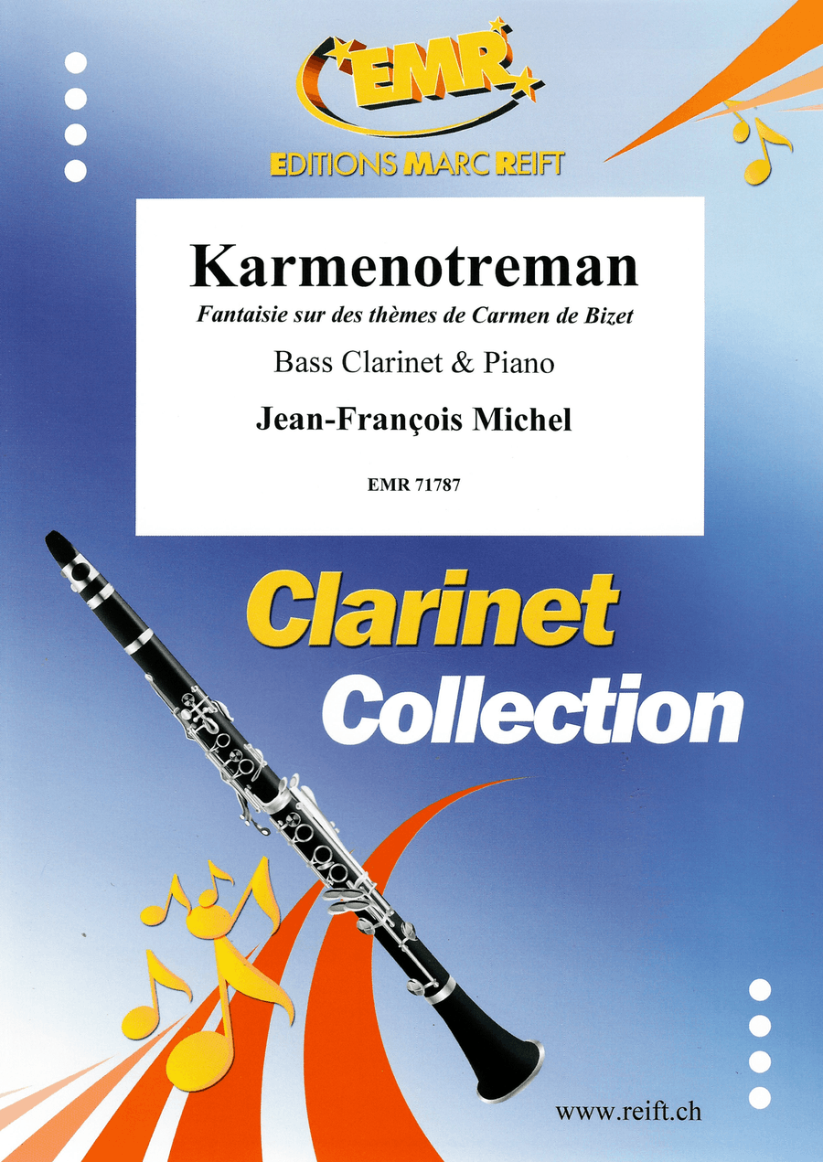 Karmenotreman Karmenotreman Bass Clarinet scores gallery preview page 1
