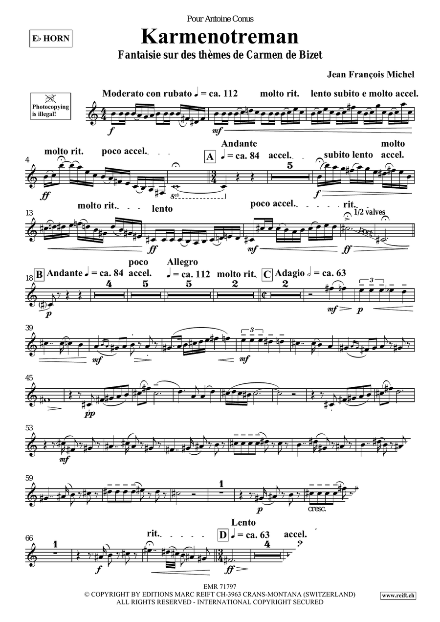 Karmenotreman Karmenotreman Horn scores gallery preview page 4