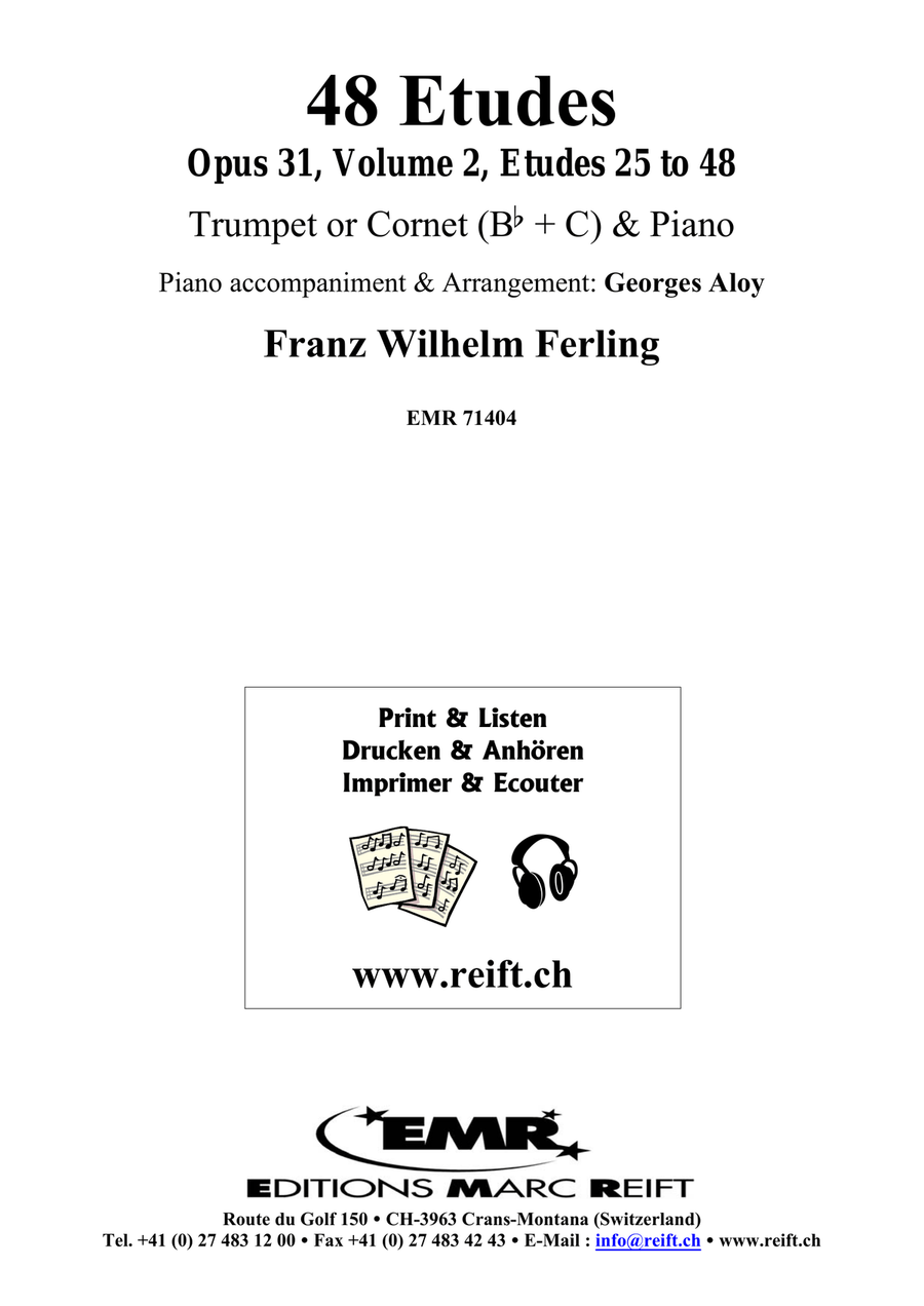 48 Etudes Volume 2 48 Etudes Volume 2 Cornet scores gallery preview page 2