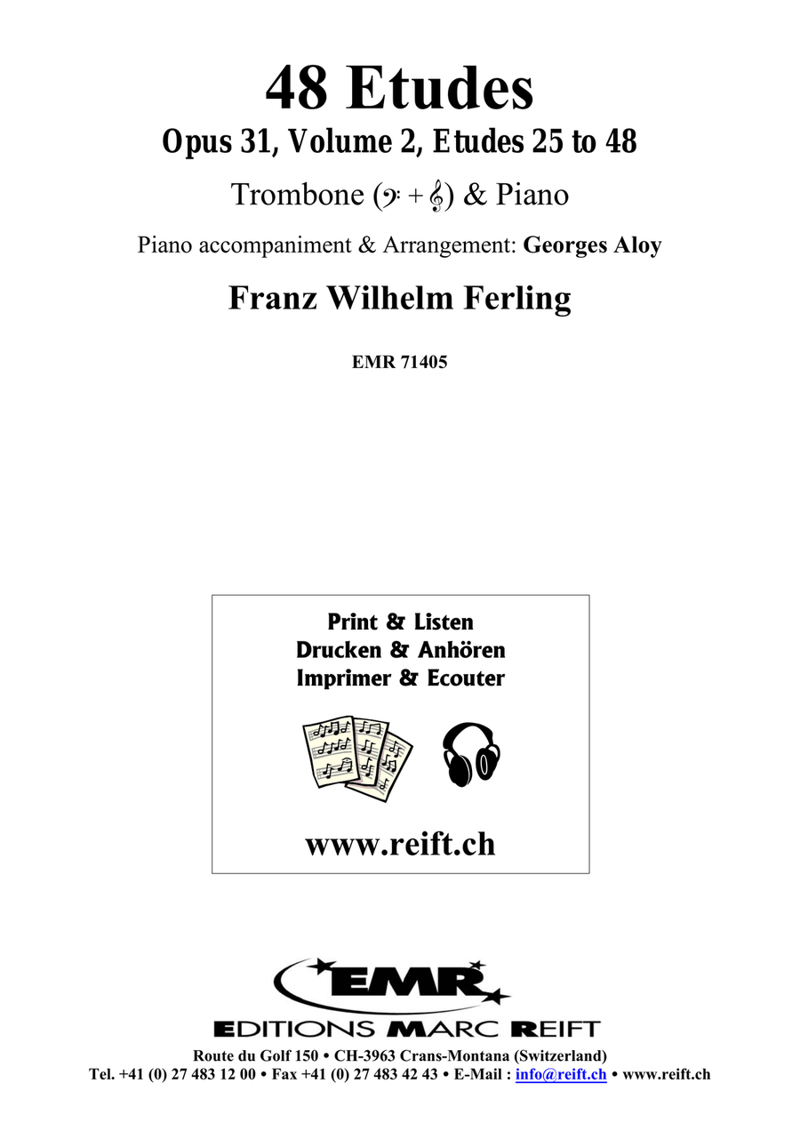 48 Etudes Volume 2 48 Etudes Volume 2 Piano Accompaniment scores gallery preview page 2