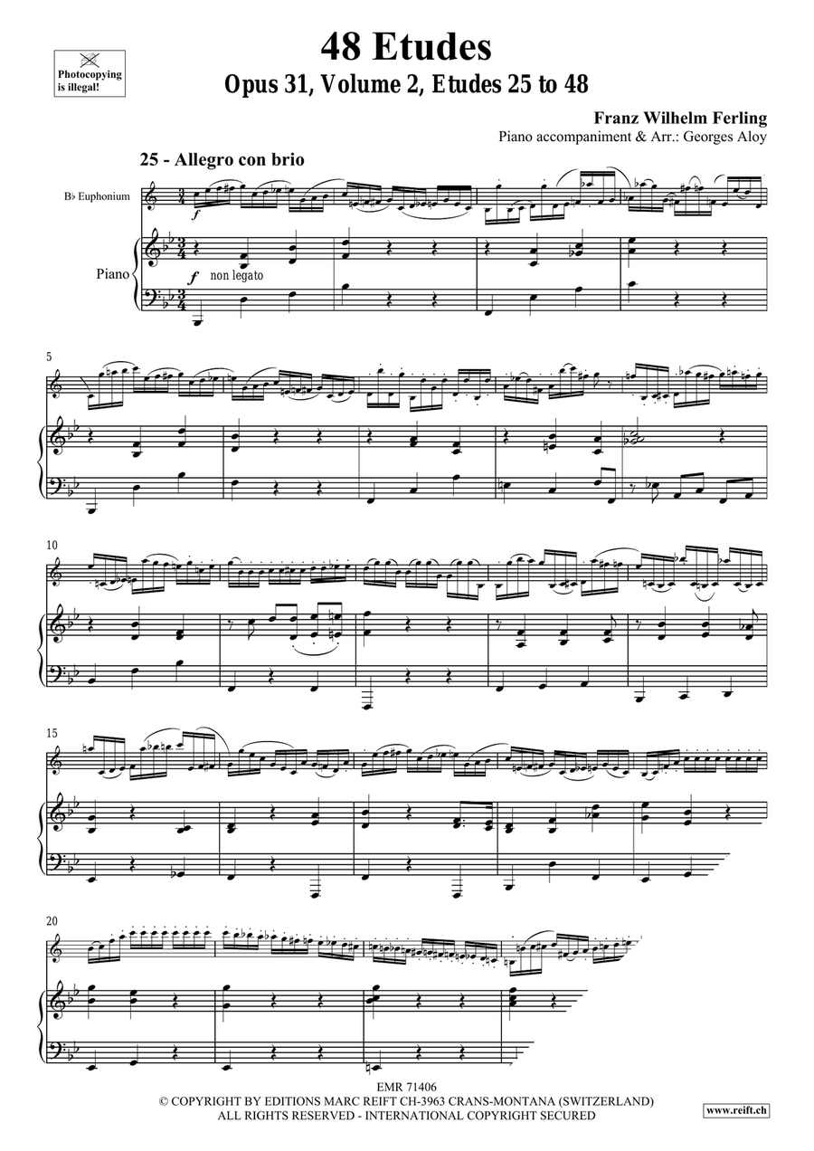 48 Etudes Volume 2 48 Etudes Volume 2 Euphonium scores gallery preview page 4