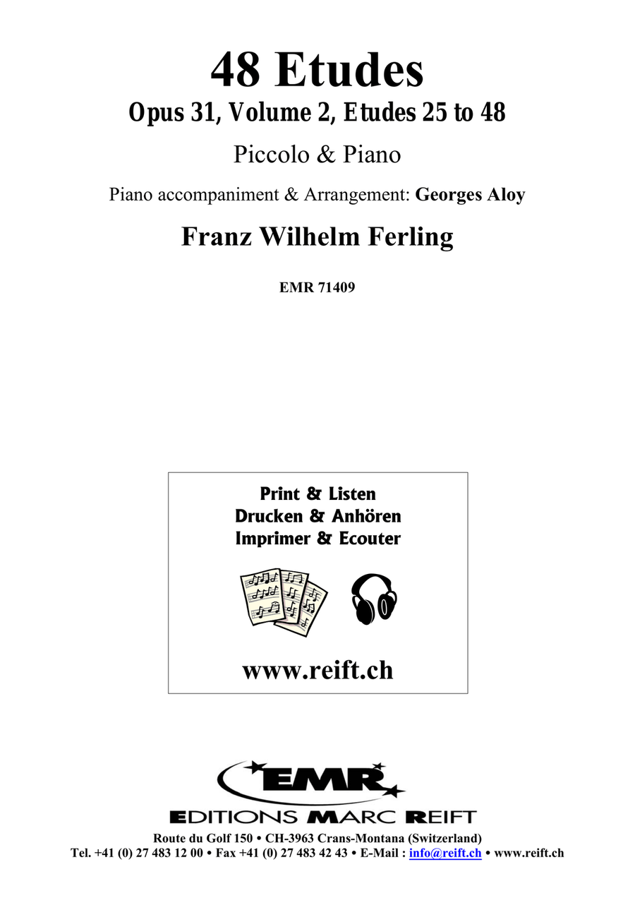 48 Etudes Volume 2 48 Etudes Volume 2 Piccolo scores gallery preview page 2