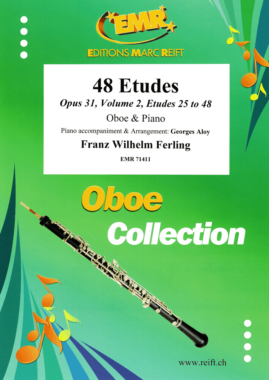 48 Etudes Volume 2 48 Etudes Volume 2 Piano Accompaniment scores gallery preview page 1
