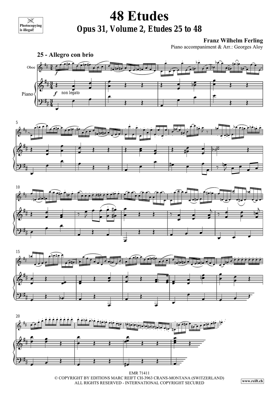 48 Etudes Volume 2 48 Etudes Volume 2 Piano Accompaniment scores gallery preview page 4