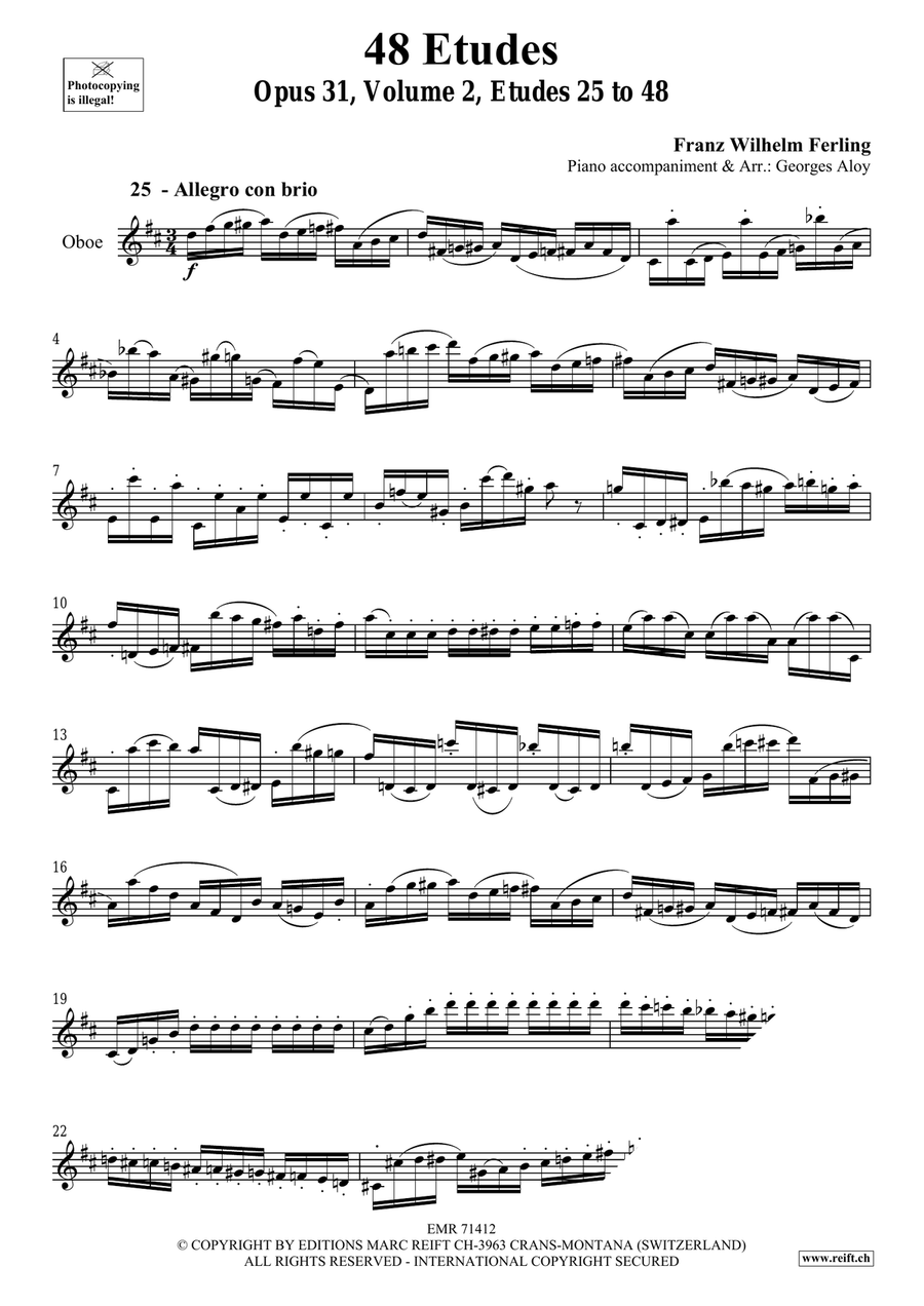 48 Etudes Volume 2 48 Etudes Volume 2 Violin Solo scores gallery preview page 3