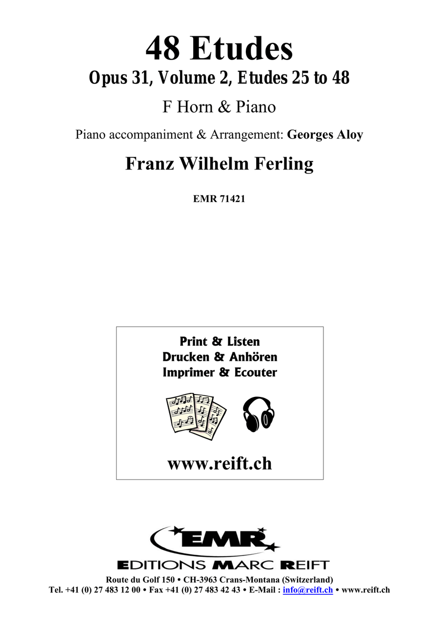 48 Etudes Volume 2 48 Etudes Volume 2 Horn scores gallery preview page 2