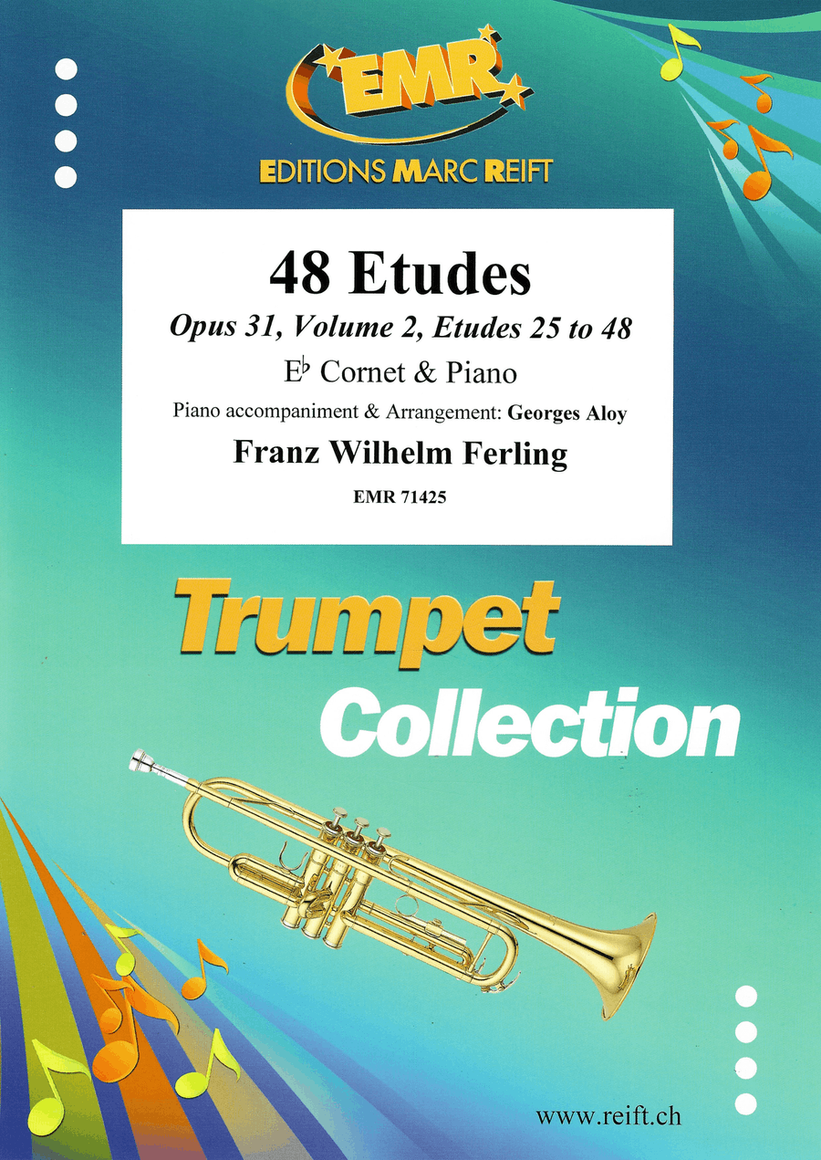 48 Etudes Volume 2 48 Etudes Volume 2 Cornet scores gallery preview page 1